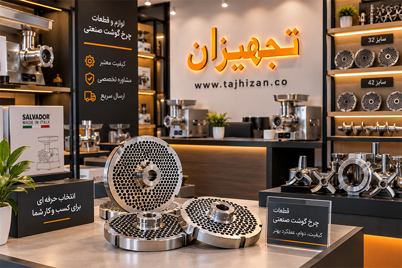خرید شبکه چرخ گوشت صنعتی از تجهیزان